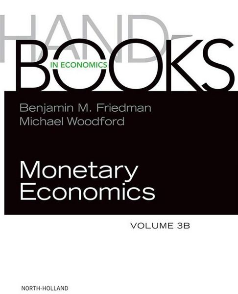 Produktbild: Handbook of Monetary Economics