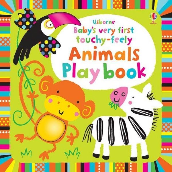 Produktbild: Baby's Very First Touchy-Feely Animals Playbook