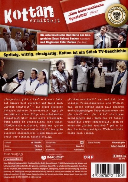 Produktbild: Kottan ermittelt - Box [4 DVDs]