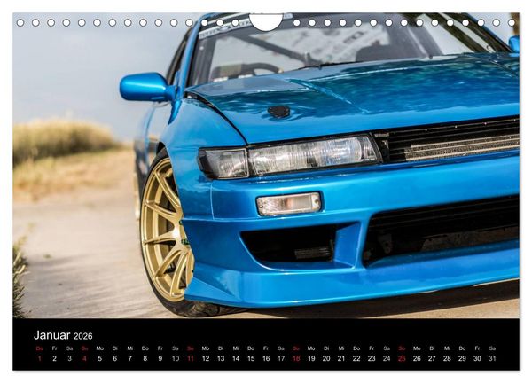 Produktbild: Nissan Silvia PS13 (Wandkalender 2026 DIN A4 quer), CALVENDO Monatskalender