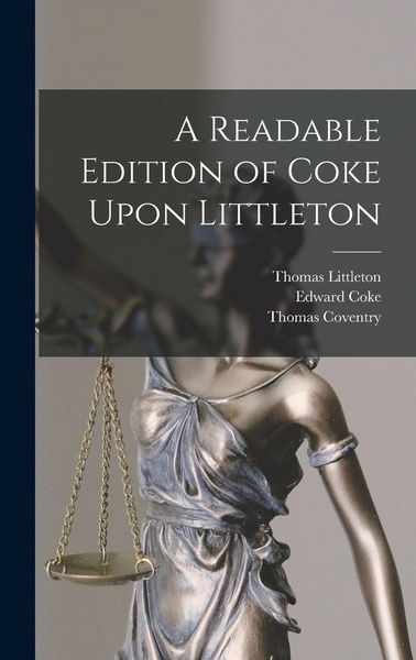 Produktbild: A Readable Edition of Coke Upon Littleton