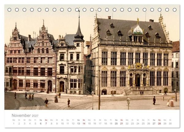 Produktbild: Deutschland um 1900 (Tischkalender 2027 DIN A5 quer), CALVENDO Monatskalender