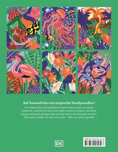 Produktbild: Ausmalen & Entspannen. In den Tropen