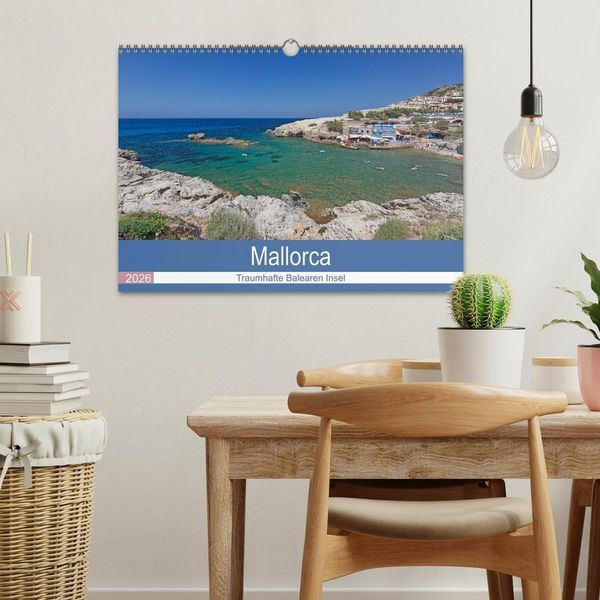 Produktbild: Mallorca - Traumhafte Balearen Insel (Wandkalender 2026 DIN A3 quer), CALVENDO Monatskalender