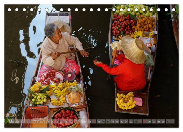 Produktbild: Thailand Christian Heeb (Tischkalender 2026 DIN A5 quer), CALVENDO Monatskalender