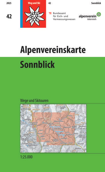 DAV Alpenvereinskarte 42 Sonnblick 1:25000, Sonstige von Österreichischer Alpenverein, Österreichischer Alpenverein, 9783990661024