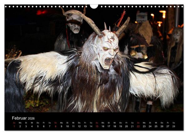 Produktbild: Perchten 2026 (Wandkalender 2026 DIN A3 quer), CALVENDO Monatskalender