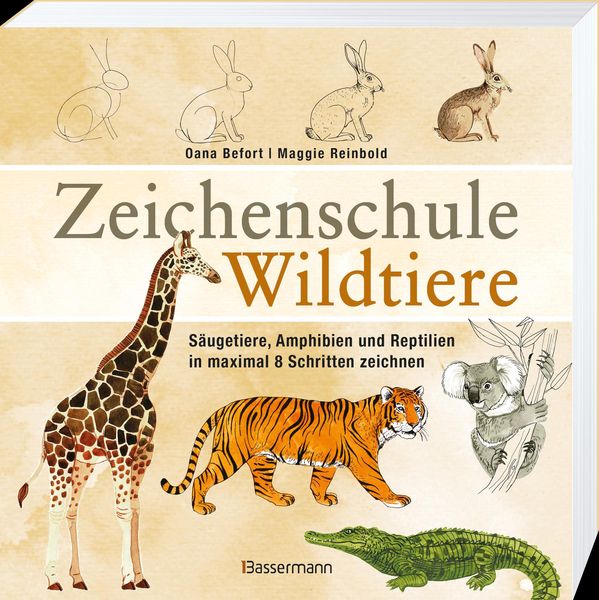 Produktbild: Zeichenschule Wildtiere