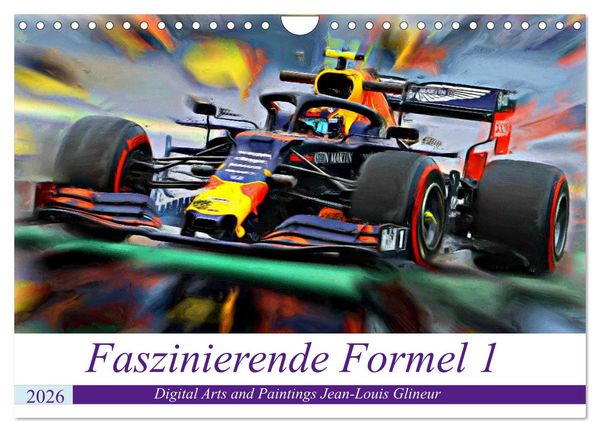 Produktbild: Faszinierende Formel 1 (Wandkalender 2026 DIN A4 quer), CALVENDO Monatskalender