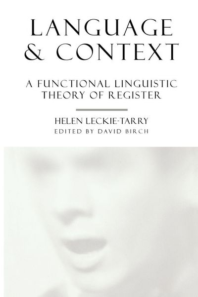 Produktbild: Language and Context