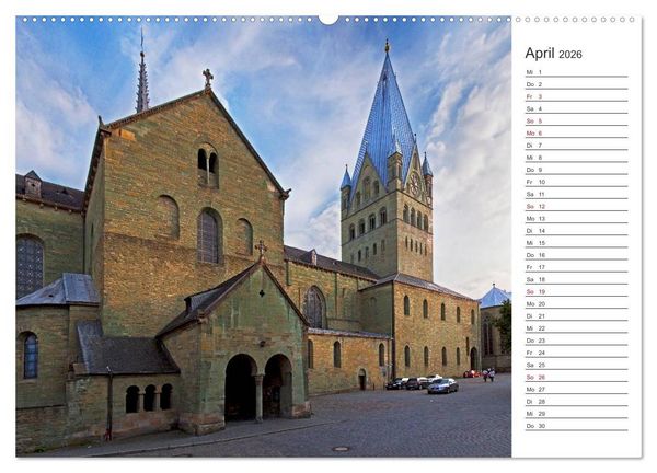 Produktbild: Hansestadt Soest (hochwertiger Premium Wandkalender 2026 DIN A2 quer), Kunstdruck in Hochglanz