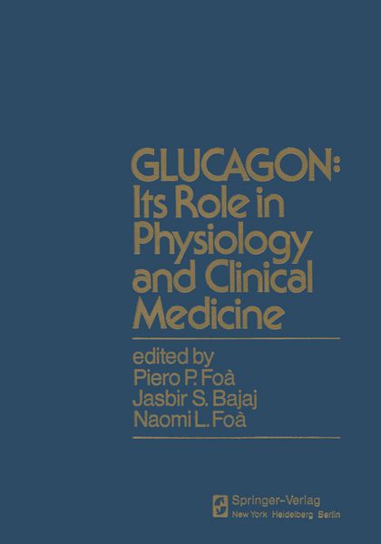 Produktbild: GLUCAGON: Its Role in Physiology and Clinical Medicine
