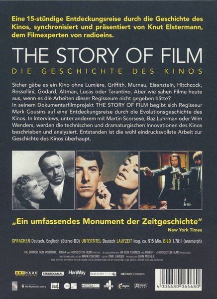 Produktbild: The Story of Film - Die Geschichte des Kinos [5 DVDs]