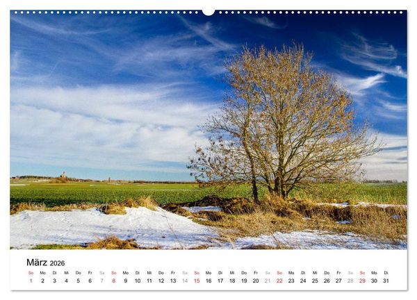 Produktbild: R&uuml;gen (hochwertiger Premium Wandkalender 2026 DIN A2 quer), Kunstdruck in Hochglanz
