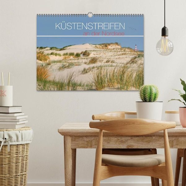 Produktbild: K&uuml;stenstreifen an der Nordsee (Wandkalender 2026 DIN A3 quer), CALVENDO Monatskalender