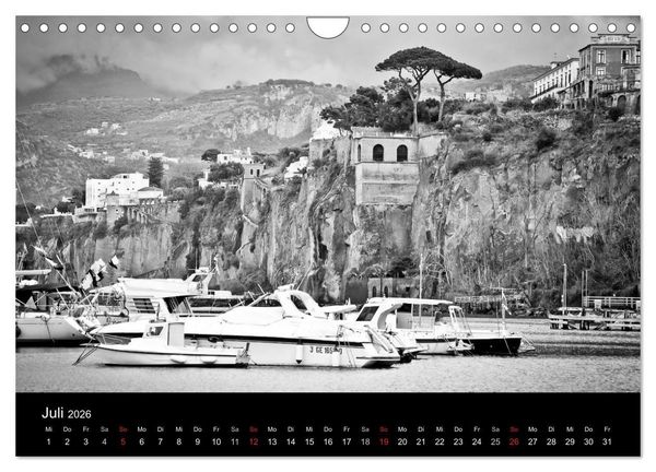 Produktbild: Neapel und die Sorrentiner Halbinsel (Wandkalender 2026 DIN A4 quer), CALVENDO Monatskalender