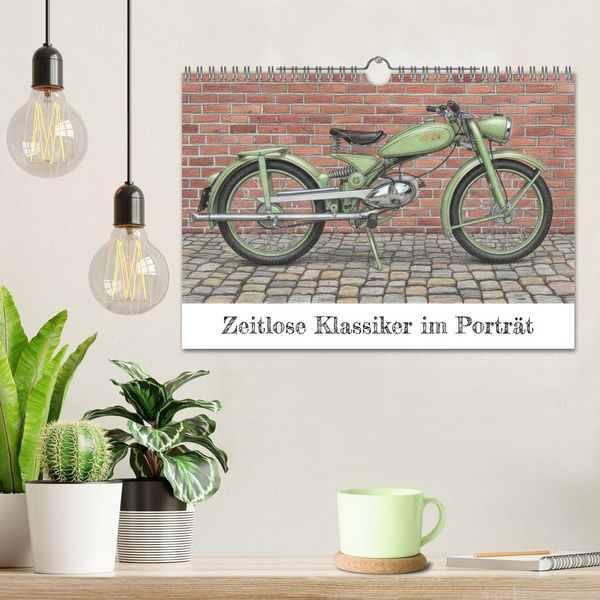Produktbild: Zeitlose Klassiker im Portr&auml;t (Wandkalender 2027 DIN A4 quer), CALVENDO Monatskalender