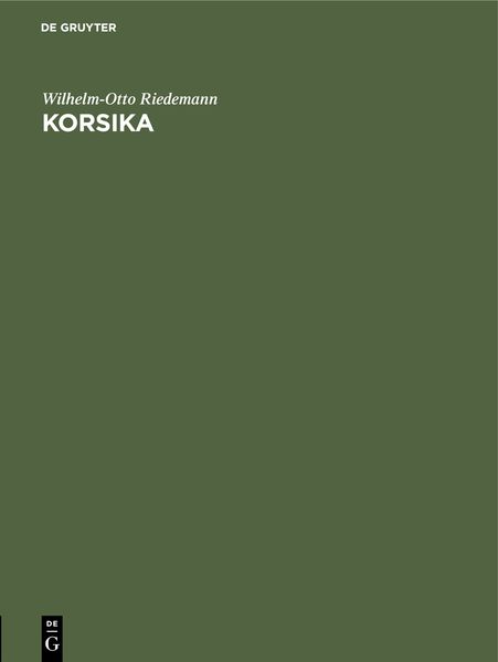 Produktbild: Korsika