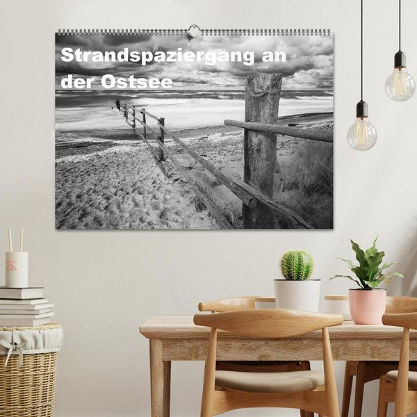 Produktbild: Strandspaziergang an der Ostsee (Wandkalender 2026 DIN A2 quer), CALVENDO Monatskalender
