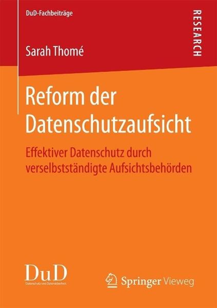Produktbild: Reform der Datenschutzaufsicht