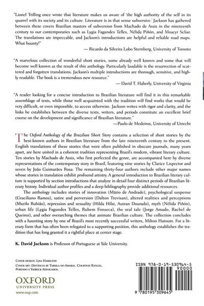 Produktbild: Oxford Anthology of the Brazilian Short Story