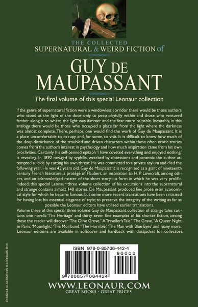 Produktbild: The Collected Supernatural and Weird Fiction of Guy de Maupassant