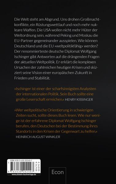 Produktbild: Welt in Gefahr