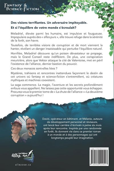 Produktbild: La chute de l'alliance - tome 1