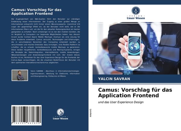 Camus: Vorschlag für das Application Frontend, Taschenbuch von Yalcin Savran, Verlag Unser Wissen, 9786203661859