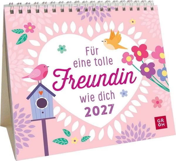 Produktbild: Mini-Kalender 2027: F&uuml;r eine tolle Freundin wie dich