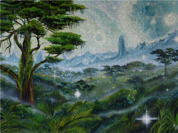 Produktbild: CALVENDO Puzzle Im Land der Avatare 1000 Teile Lege-Gr&ouml;&szlig;e 64 x 48 cm Foto-Puzzle Bild von Conny Krakowski