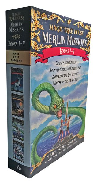 Produktbild: Magic Tree House Merlin Missions Books 1-4 Boxed Set