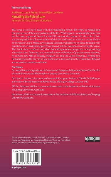Produktbild: Narrating the Rule of Law