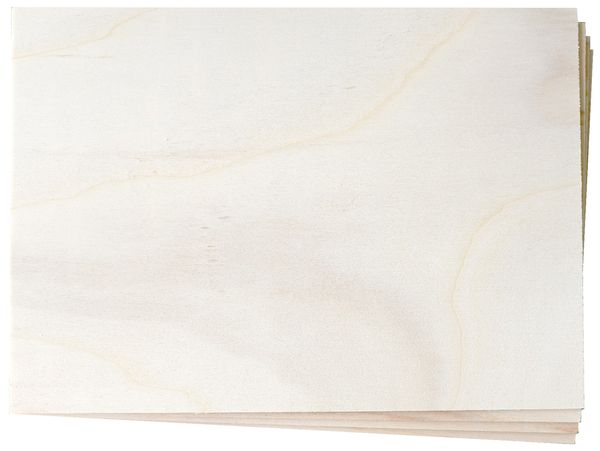 Produktbild: Corvus A600856 - Kids-at-work, Pappel-Sperrholz DIN A4 4er-Set, Laubs&auml;gezubeh&ouml;r