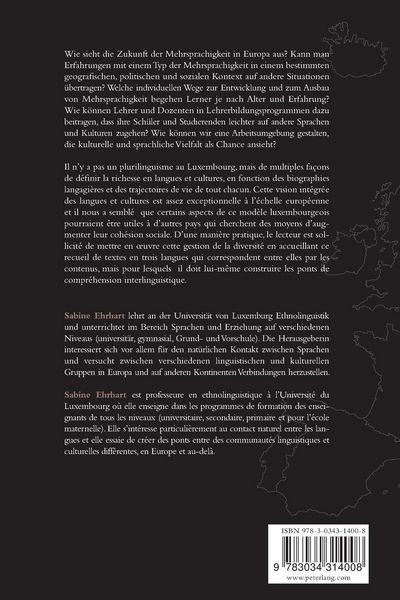 Produktbild: Europ&auml;ische Mehrsprachigkeit in Bewegung: Treffpunkt Luxemburg- Des plurilinguismes en dialogue: rencontres luxembourgeoises