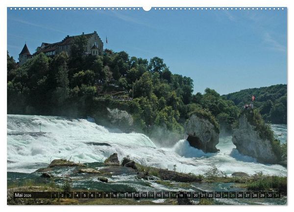 Produktbild: Wasserf&auml;lle der Welt 2026 (Wandkalender 2026 DIN A2 quer), CALVENDO Monatskalender