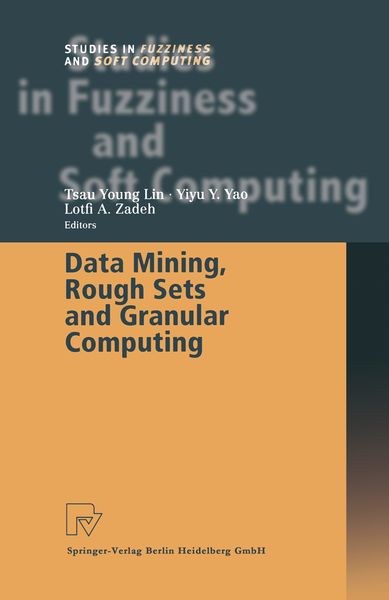 Produktbild: Data Mining, Rough Sets and Granular Computing