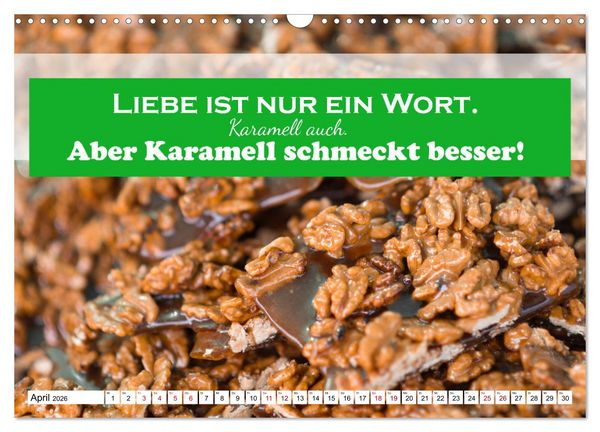 Produktbild: Liebe aus Zucker (Wandkalender 2026 DIN A3 quer), CALVENDO Monatskalender