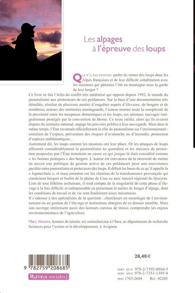 Produktbild: Les alpages &agrave; l'&eacute;preuve des loups