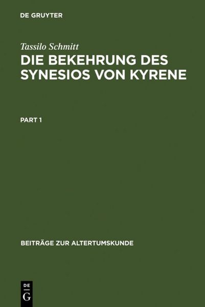 Produktbild: Die Bekehrung des Synesios von Kyrene