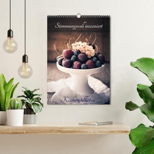 Produktbild: Stimmungsvoll inszeniert K&uuml;chenstillleben (Wandkalender 2026 DIN A3 hoch), CALVENDO Monatskalender