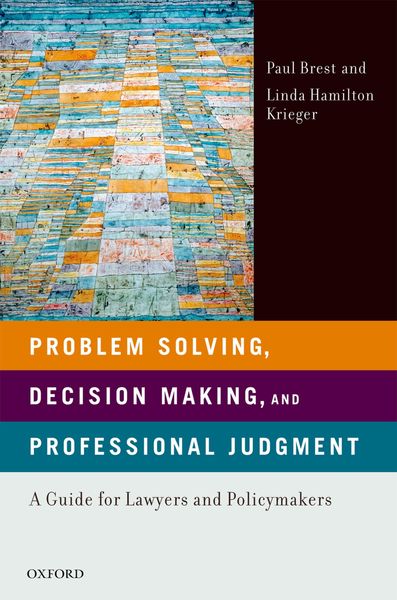 Produktbild: Problem Solving, Decision Making, and Professional Judgment