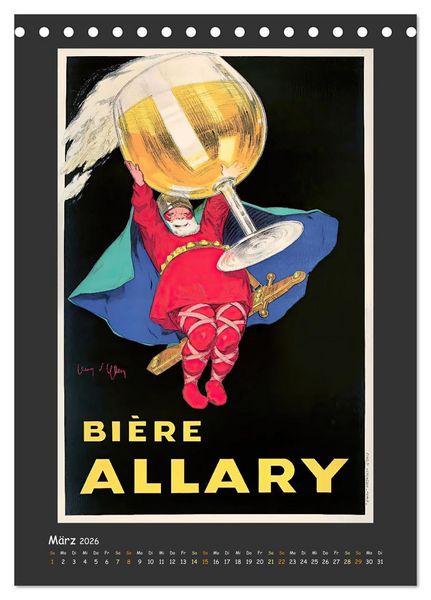 Produktbild: Jean d'Ylen - Juwelen der Plakatkunst (Tischkalender 2026 DIN A5 hoch), CALVENDO Monatskalender