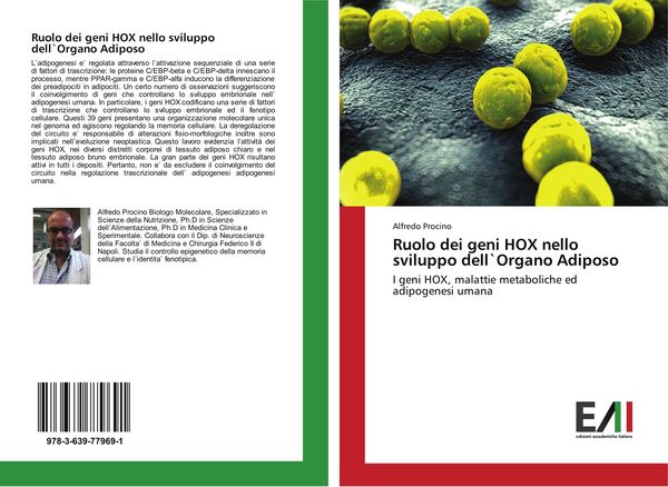 Produktbild: Ruolo dei geni HOX nello sviluppo dell`Organo Adiposo