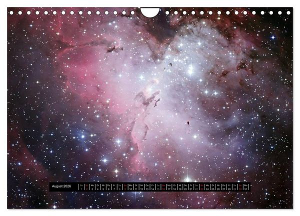 Produktbild: Planetarischer Nebel (Wandkalender 2026 DIN A4 quer), CALVENDO Monatskalender