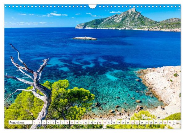 Produktbild: Mallorca - Sch&ouml;ne Impressionen der Insel (Wandkalender 2026 DIN A3 quer), CALVENDO Monatskalender