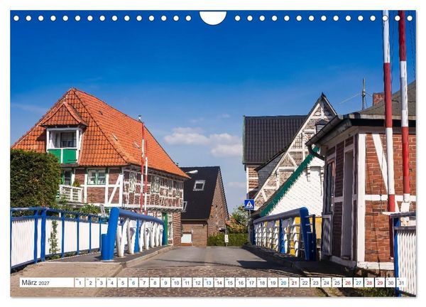 Produktbild: Das Alte Land und die Elbe. Auf dem Weg zur Flussm&uuml;ndung (Wandkalender 2027 DIN A4 quer), CALVENDO Monatskalender