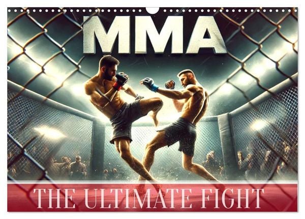 Produktbild: MMA UK - The ultimate fight (Wall Calendar 2026 DIN A3 landscape), CALVENDO 12 Month Wall Calendar