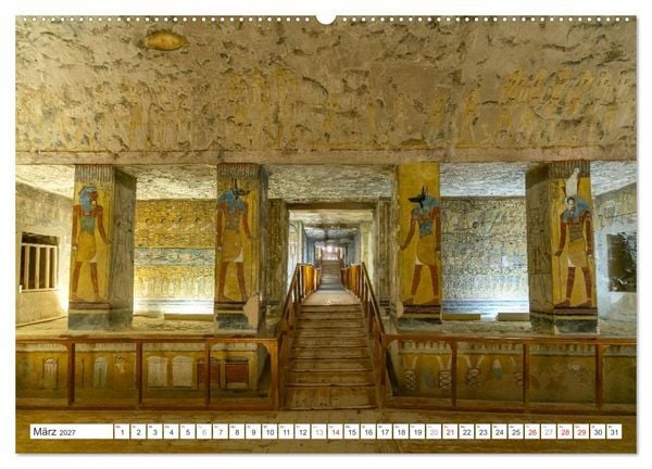 Produktbild: &Auml;gypten - Karnak, die thebanische Nekropole und Luxor (hochwertiger Premium Wandkalender 2027 DIN A2 quer), Kunstdruck in Hochglanz