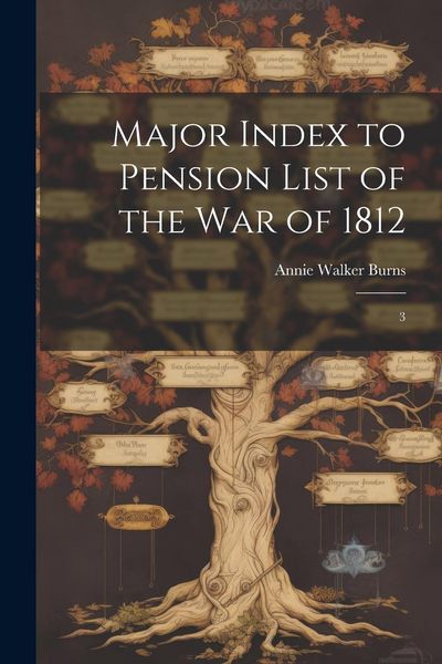 Produktbild: Major Index to Pension List of the War of 1812: 3